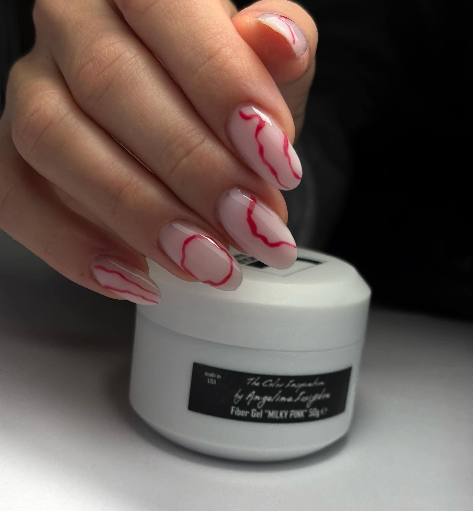 FIBER GEL MILKY PINK - Image 2