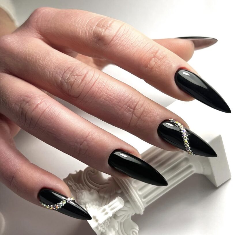 Alternative view of Ημιμόνιμο Βερνίκι UNIQUE – BLACK/ ΜΑΥΡΟ – BS002