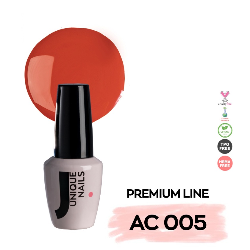 VERMILION COLOR - ΗΜΙΜΟΝΙΜΟ ΒΕΡΝΙΚΙ - AC005