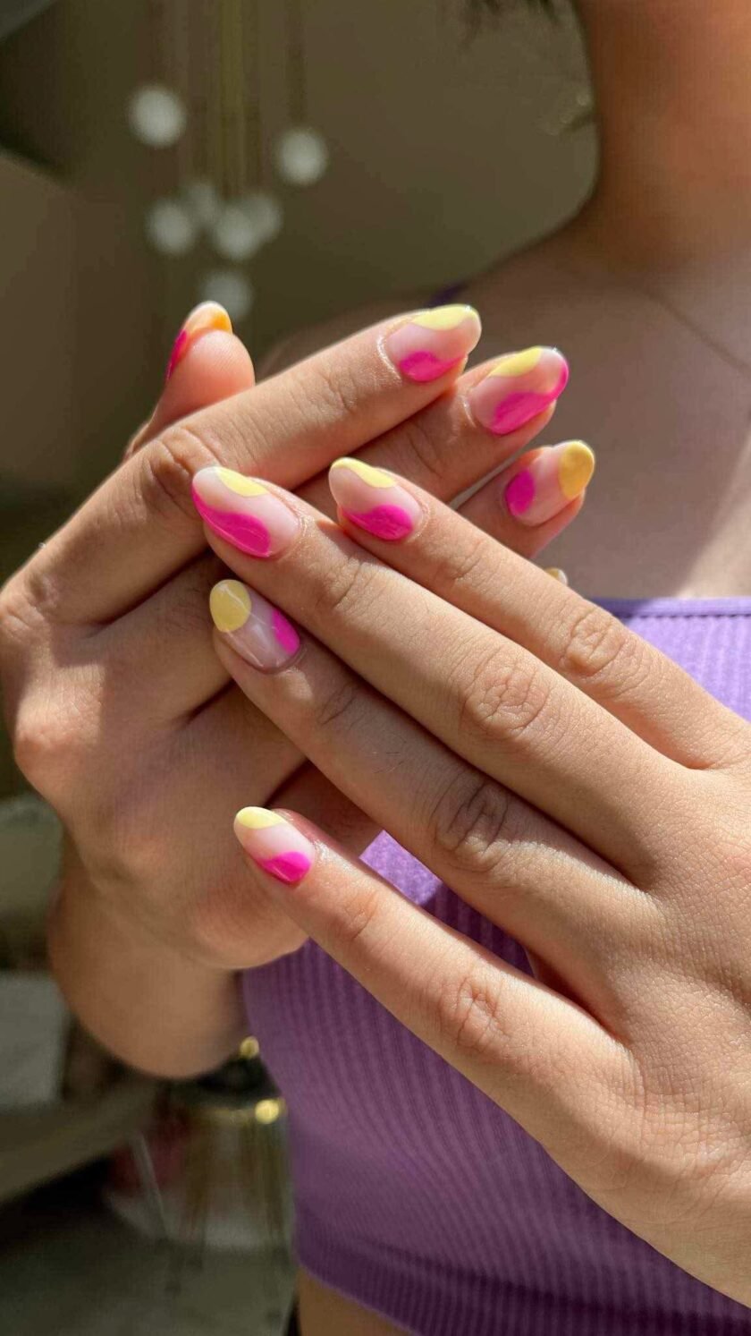 Alternative view of Ημιμόνιμο Βερνίκι UNIQUE - NEON BUBBLEGUM - NC014