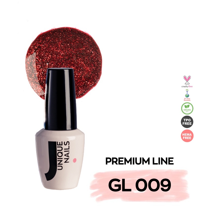 GL009 - SPARKLE RICH RED