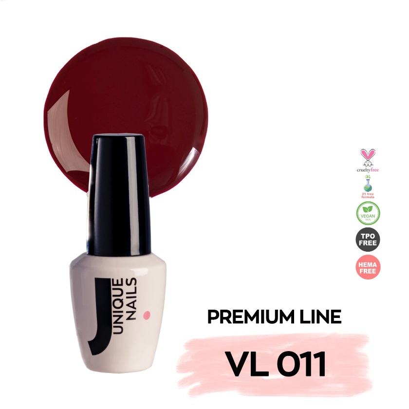 Ημιμόνιμο Βερνίκι UNIQUE - BLOODY MARY RED - VL011