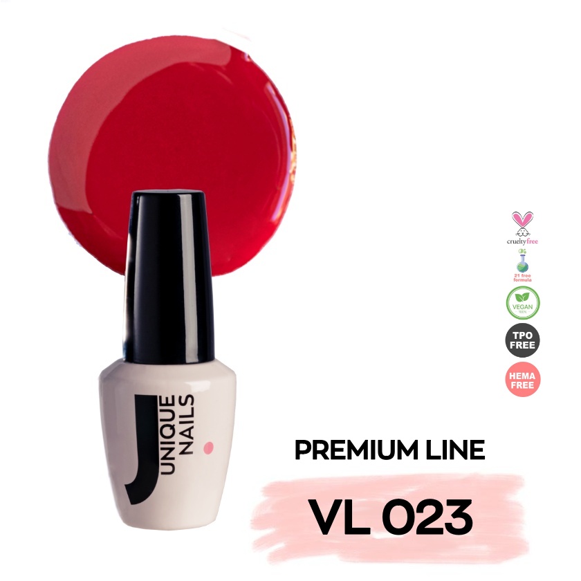 Ημιμόνιμο Βερνίκι UNIQUE - CORAL FLAME - VL023