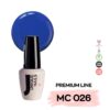 Ημιμόνιμο βερνίκι Unique Nails MC 026 Indigo Purple σε μωβ απόχρωση, vegan, TPO free, HEMA free, made in Germany, UV/LED cure only, 13ml