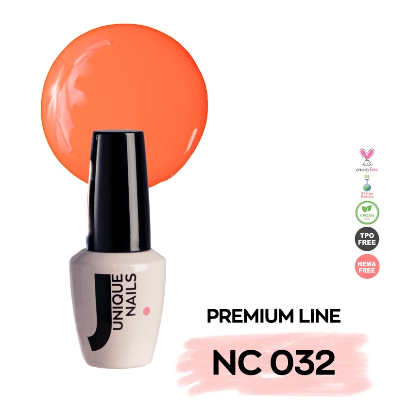 Ημιμόνιμο Βερνίκι UNIQUE - LIGHT APPRICOT - NC032