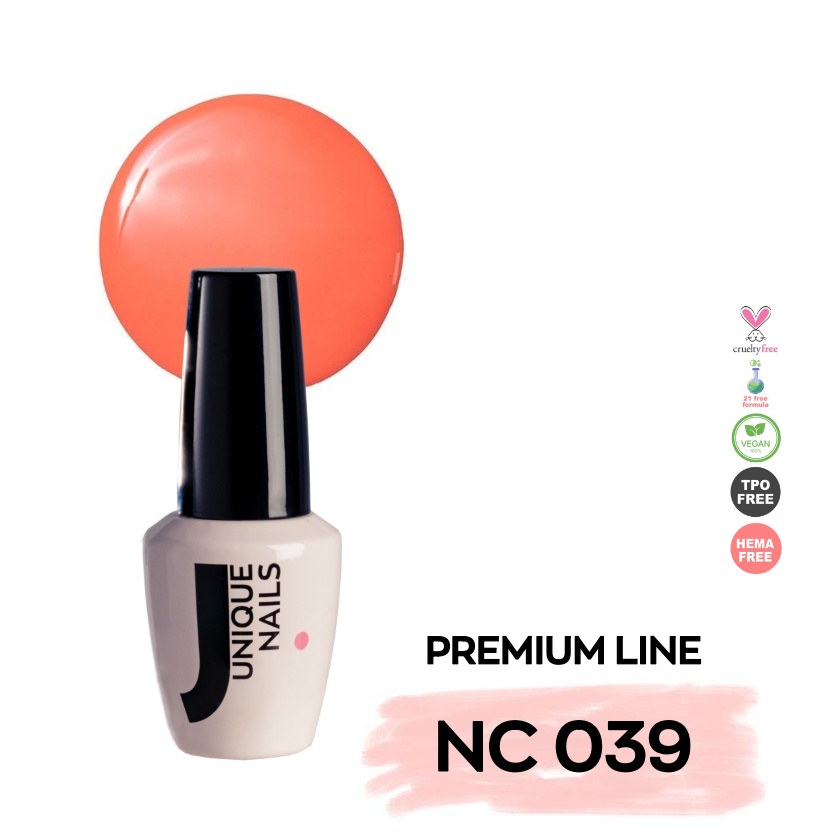 Ημιμόνιμο Βερνίκι UNIQUE - LIVING CORAL - NC039