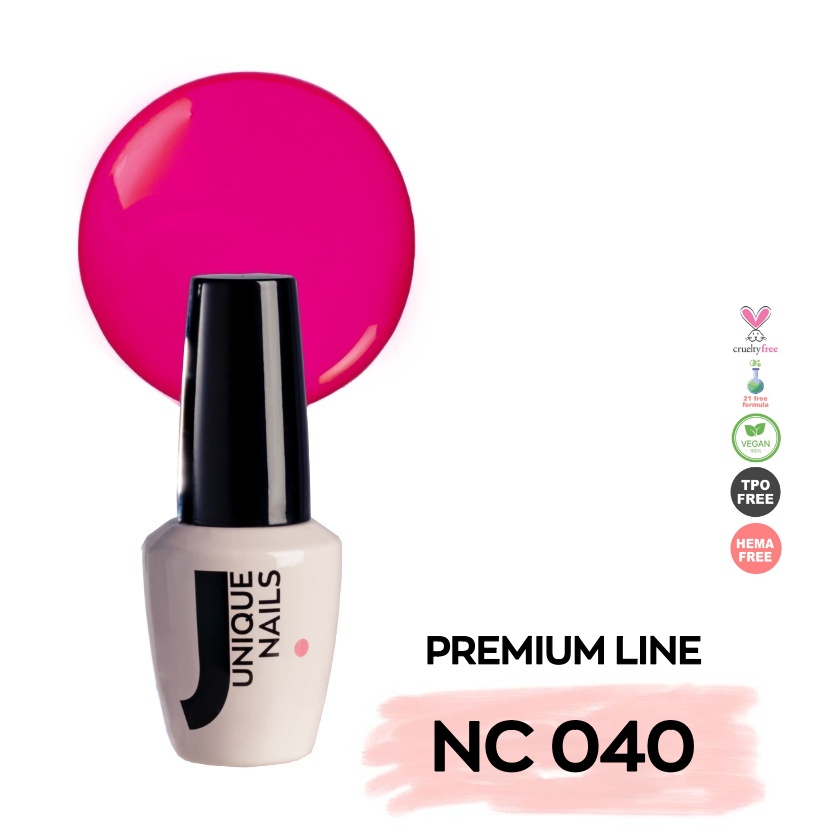 Ημιμόνιμο Βερνίκι UNIQUE - NEON FUCHIA FEVER - NC040