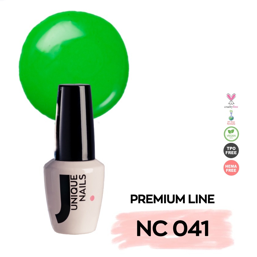 Ημιμόνιμο Βερνίκι UNIQUE - LIME GREEN - NC041