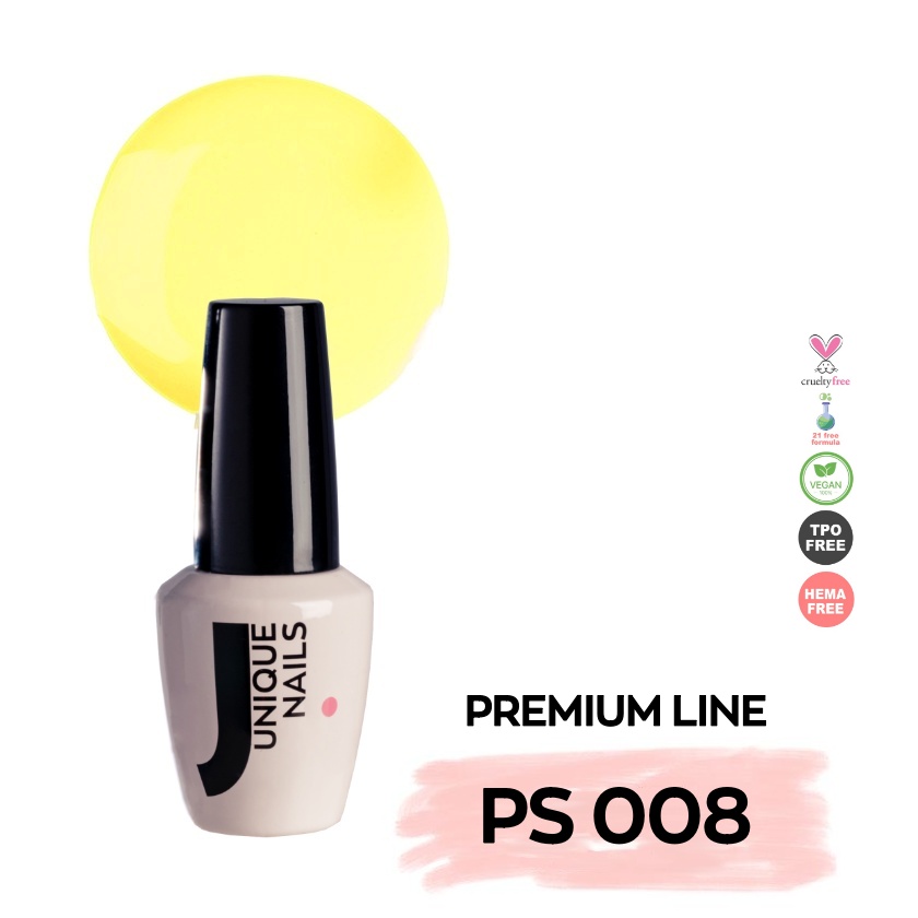 Ημιμόνιμο Βερνίκι UNIQUE - BANANA COLOR - PS008