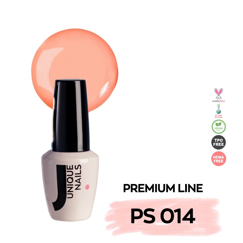 Ημιμόνιμο Βερνίκι UNIQUE - CORAL PINK - PS014