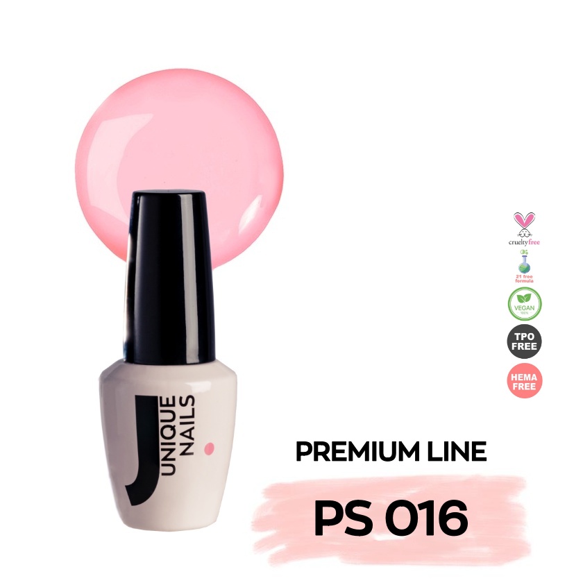 Ημιμόνιμο Βερνίκι UNIQUE - CANDY PINK - PS016