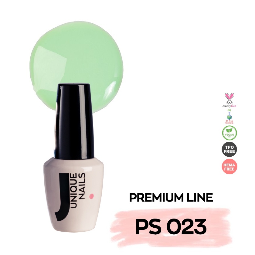 Ημιμόνιμο Βερνίκι UNIQUE - GREEN LILY - PS023