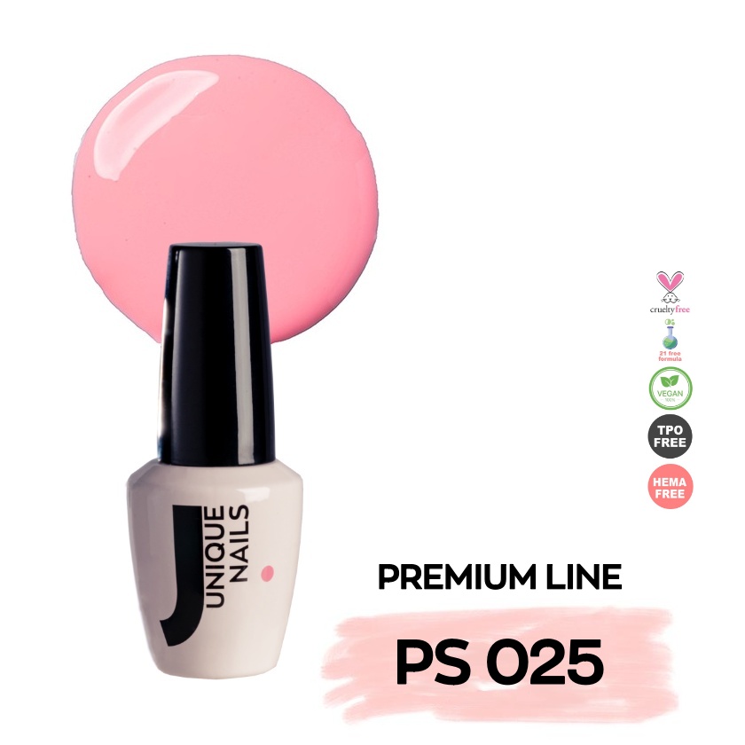 Ημιμόνιμο Βερνίκι UNIQUE - LEMONADE PINK - PS025