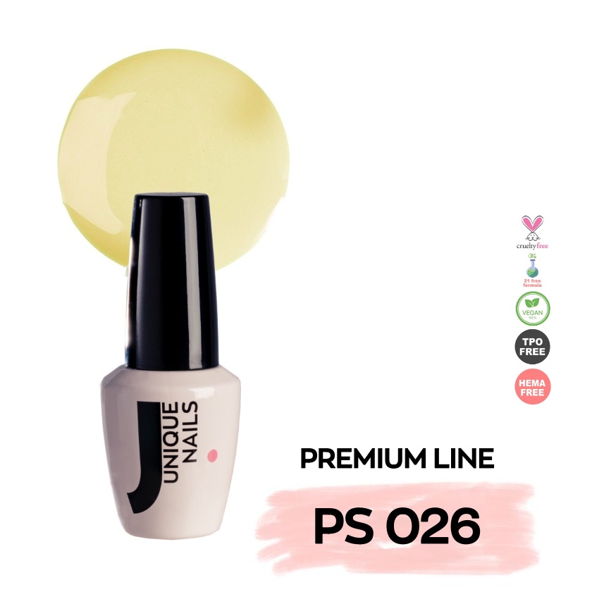 Ημιμόνιμο Βερνίκι UNIQUE - LIGHT BUTTER - PS026