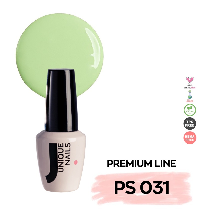 Ημιμόνιμο Βερνίκι UNIQUE - TEA GREEN - PS031