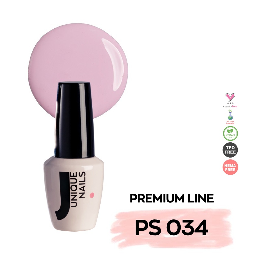 Ημιμόνιμο Βερνίκι UNIQUE - CHALBIS PINK - PS034