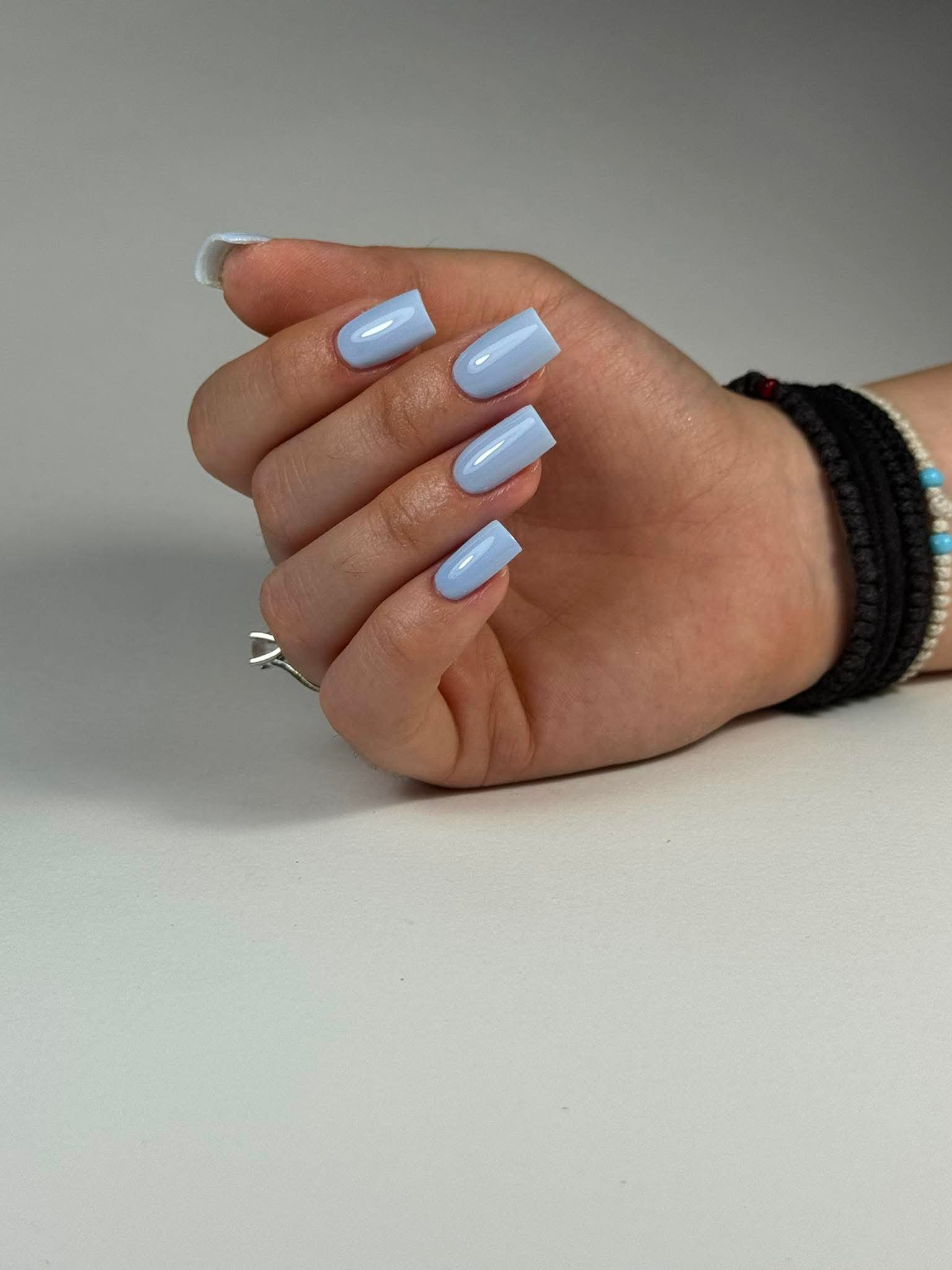 Ημιμόνιμο Βερνίκι UNIQUE - MARINE BABY BLUE - MC003 - Image 2