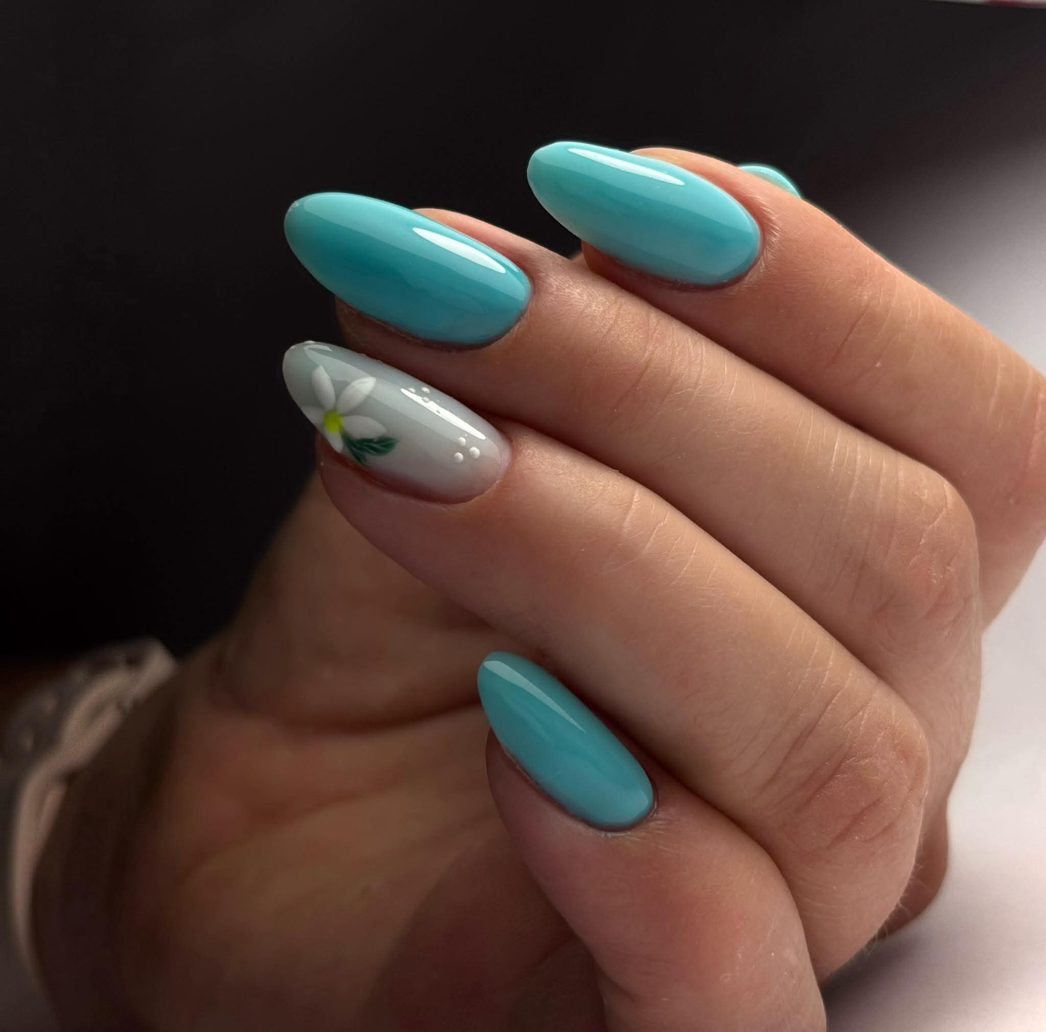 Ημιμόνιμο Βερνίκι UNIQUE - NEON AQUA - NC022 - Image 2