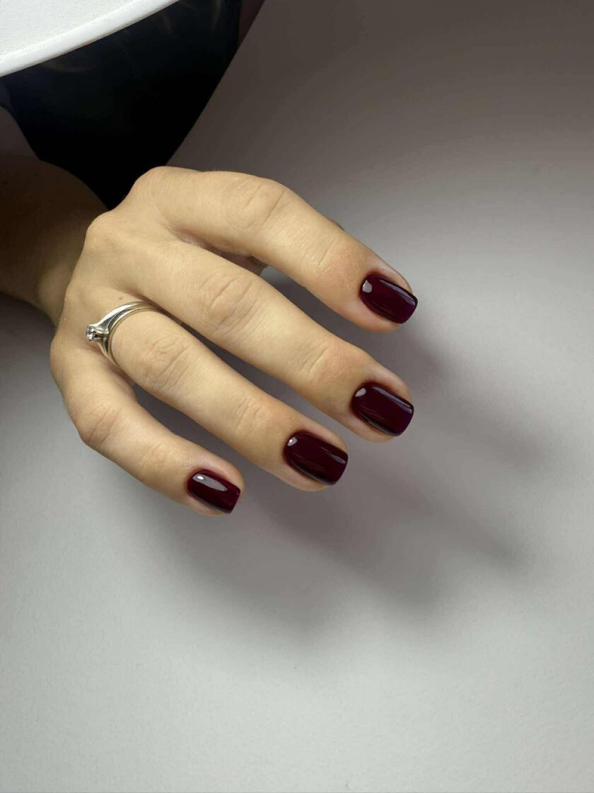 Alternative view of Ημιμόνιμο Βερνίκι UNIQUE - Black Cherry – WT021