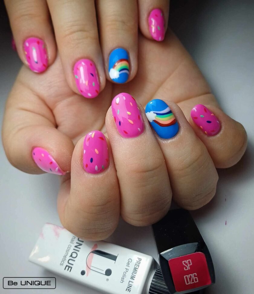 Alternative view of Ημιμόνιμο Βερνίκι UNIQUE - FRESH FUCHIA - SP026