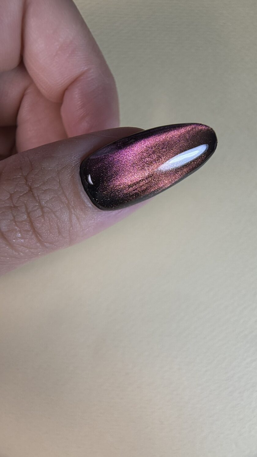 Alternative view of Ημιμόνιμο Βερνίκι UNIQUE - HYPNOTIC CAT'S EYE - HT004