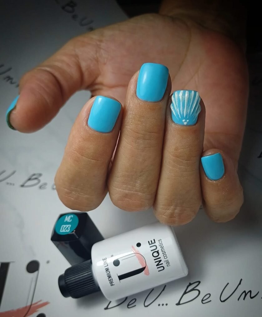 Alternative view of Ημιμόνιμο Βερνίκι UNIQUE - MARINE MINT LAGOON - MC023