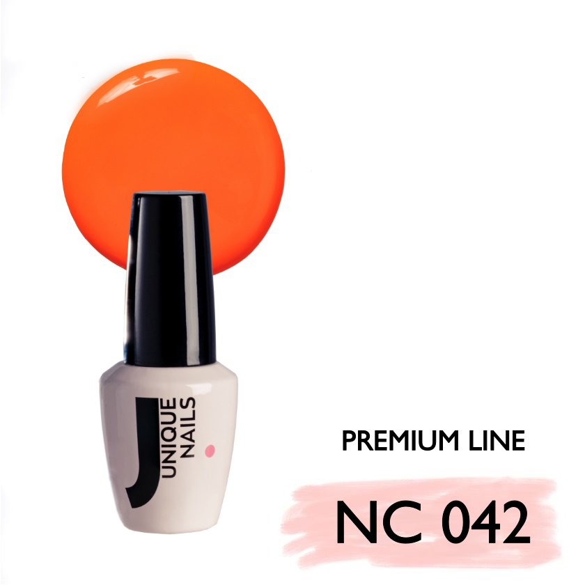 Ημιμόνιμο Βερνίκι UNIQUE - NEON TANGERINE - NC042