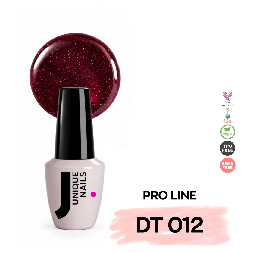 Ημιμόνιμο Βερνίκι UNIQUE – DUSTY CAT'S EYE FUCHSIA – DT012